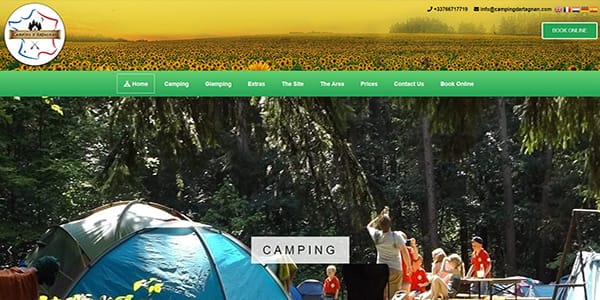 Camping d'Artagnan Screenshot